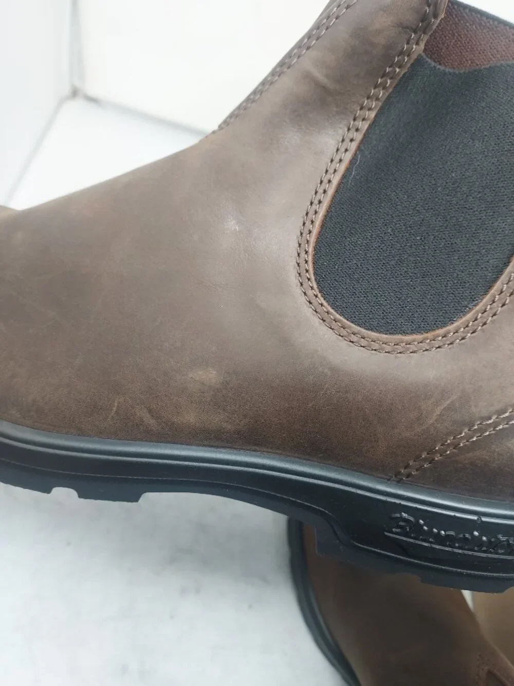 Blundstone MENS Antique Brown Chelsea Boot